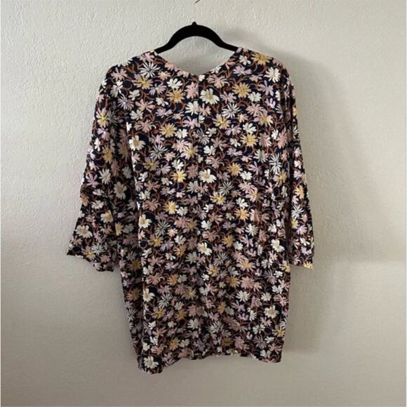 Madewell Floral Print Short Robe Jacket - Picture 7 of 8